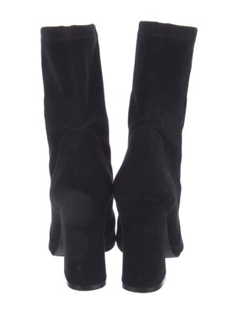Stuart Weitzman Suede Sock Boots