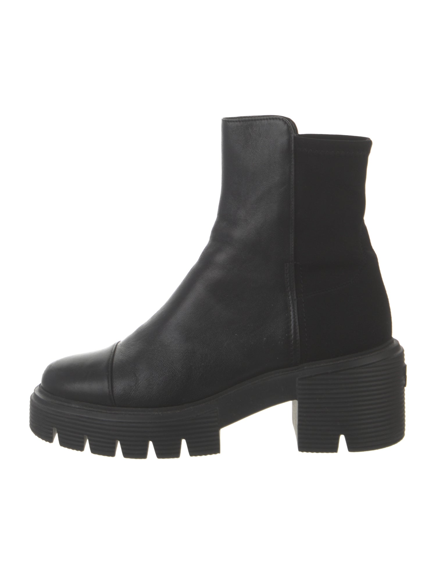 Stuart Weitzman Leather Chelsea Boots