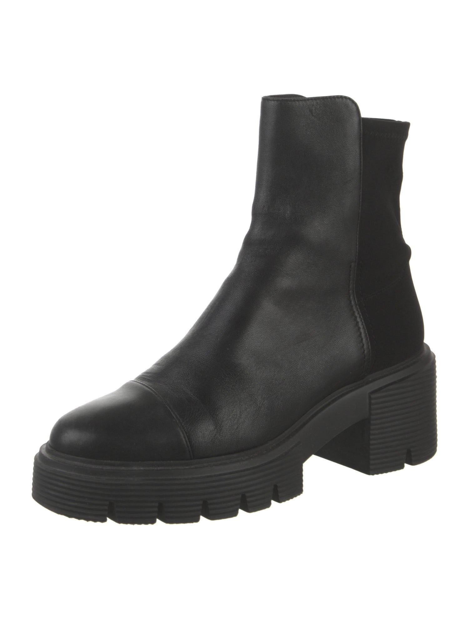 Stuart Weitzman Leather Chelsea Boots