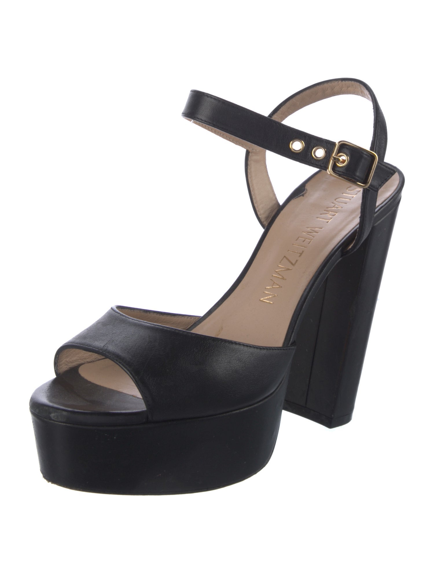 Stuart Weitzman Leather Sandals