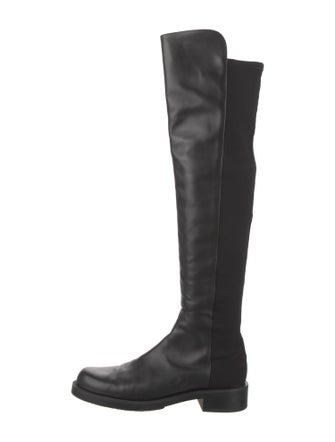 Stuart Weitzman Leather Riding Boots