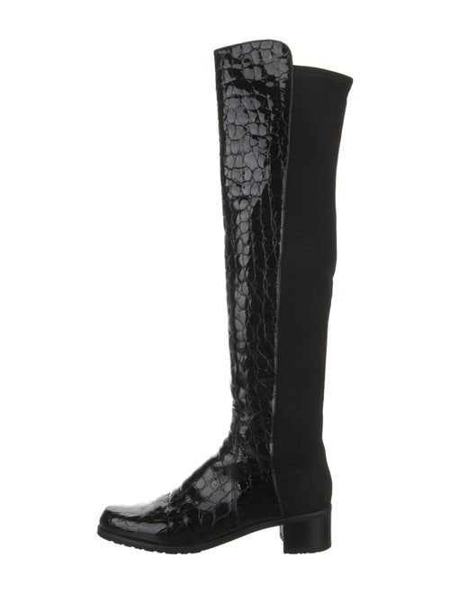 Stuart Weitzman Patent Leather Boots