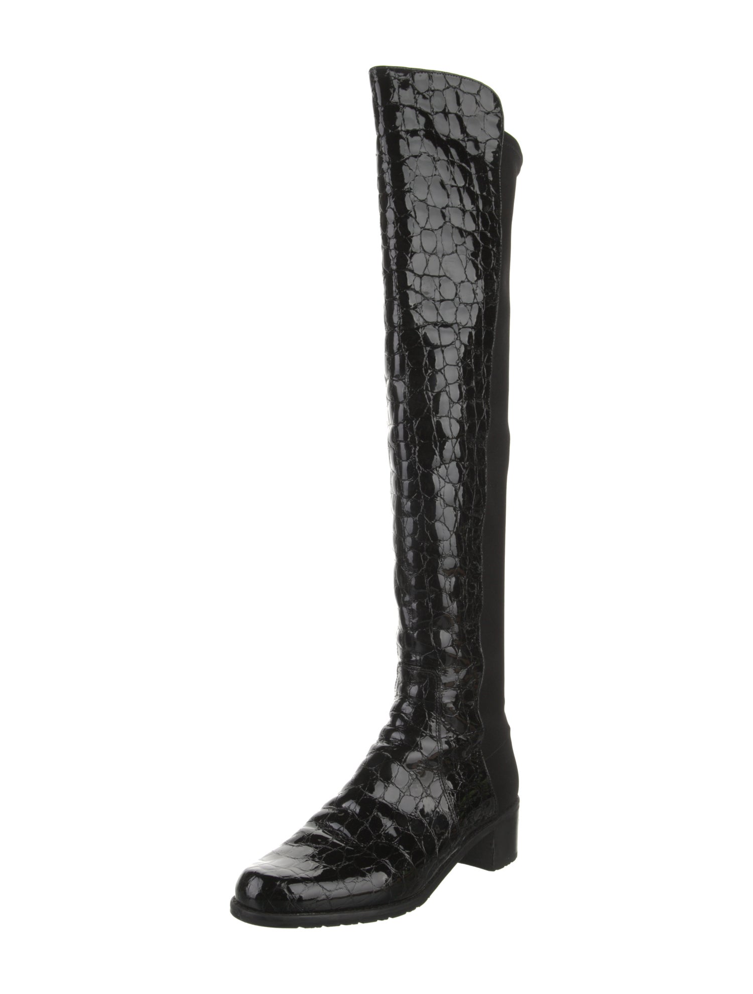 Stuart Weitzman Patent Leather Boots