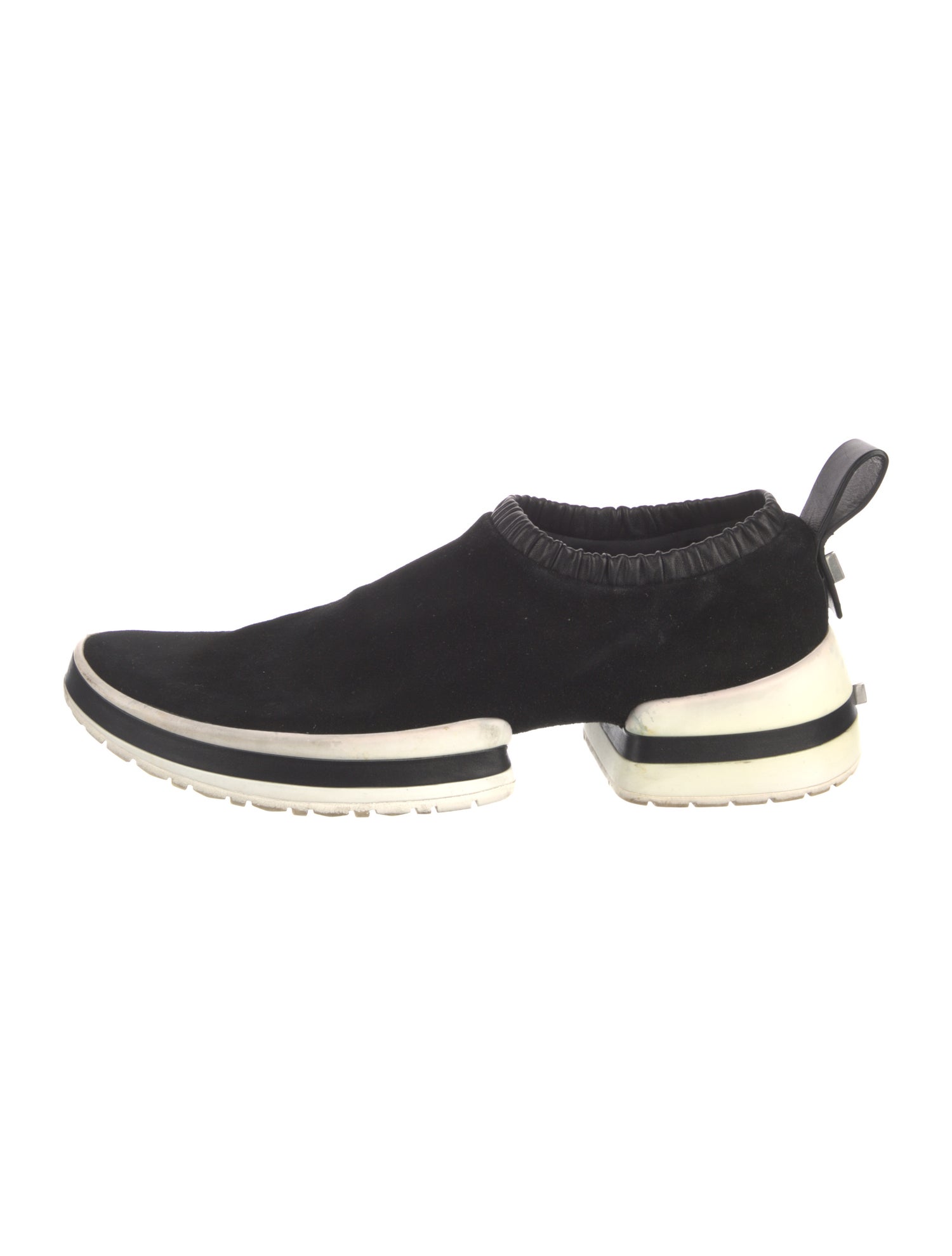 Stuart Weitzman Suede Sock Sneakers