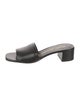 Stuart Weitzman Leather Slides