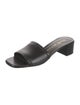 Stuart Weitzman Leather Slides