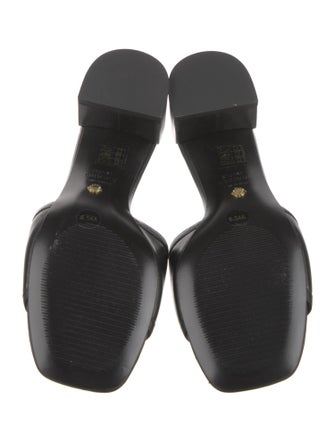 Stuart Weitzman Leather Slides
