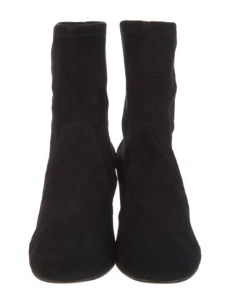 Stuart Weitzman Suede Sock Boots