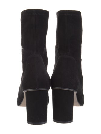Stuart Weitzman Suede Sock Boots