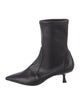 Stuart Weitzman Leather Sock Boots