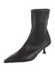 Stuart Weitzman Leather Sock Boots