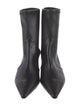 Stuart Weitzman Leather Sock Boots