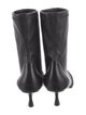Stuart Weitzman Leather Sock Boots