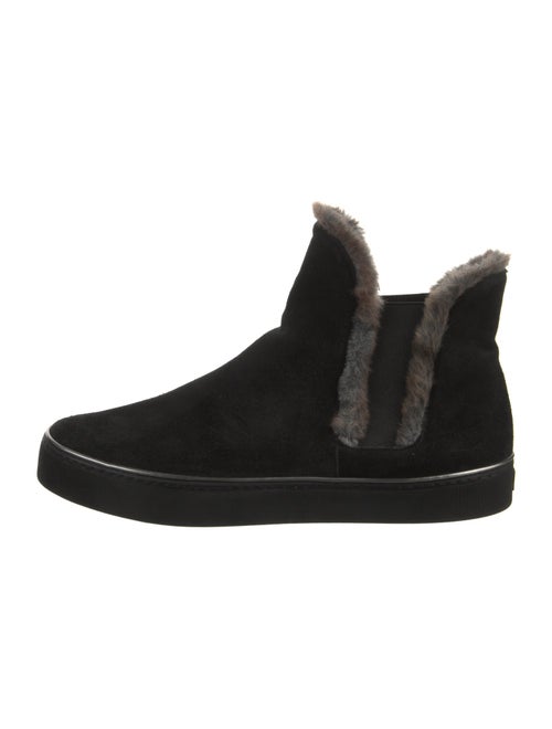 Stuart Weitzman Suede Chelsea Boots