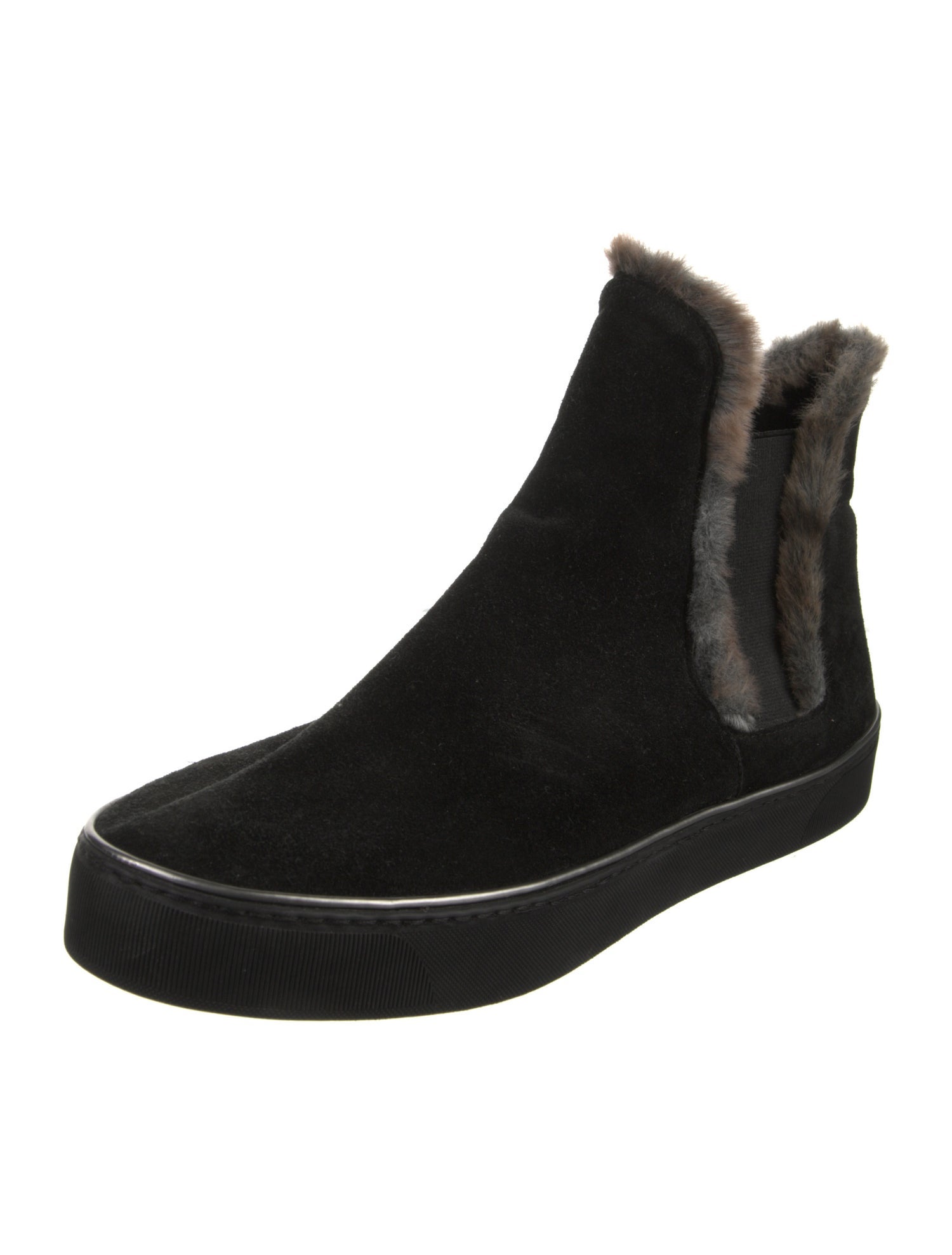 Stuart Weitzman Suede Chelsea Boots