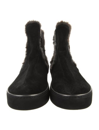 Stuart Weitzman Suede Chelsea Boots