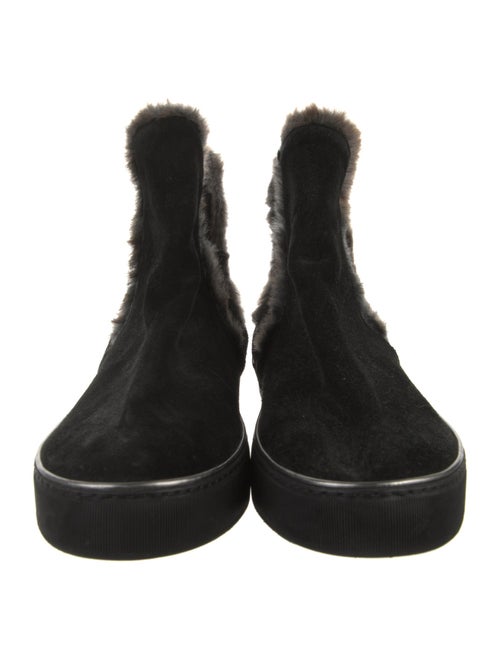 Stuart Weitzman Suede Chelsea Boots