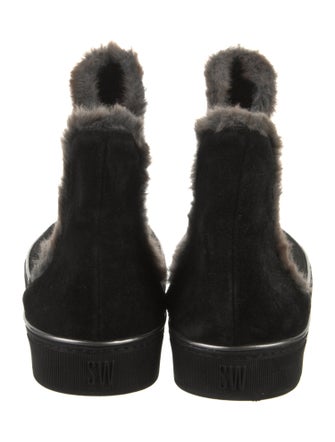 Stuart Weitzman Suede Chelsea Boots