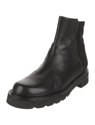 Stuart Weitzman Leather Chelsea Boots