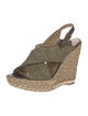 Stuart Weitzman Leather Espadrilles