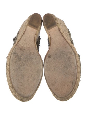 Stuart Weitzman Leather Espadrilles