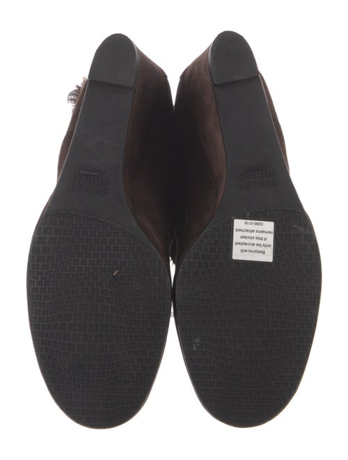 Stuart Weitzman Suede Lace-Up Boots