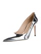 Stuart Weitzman Patent Leather Slingback Pumps