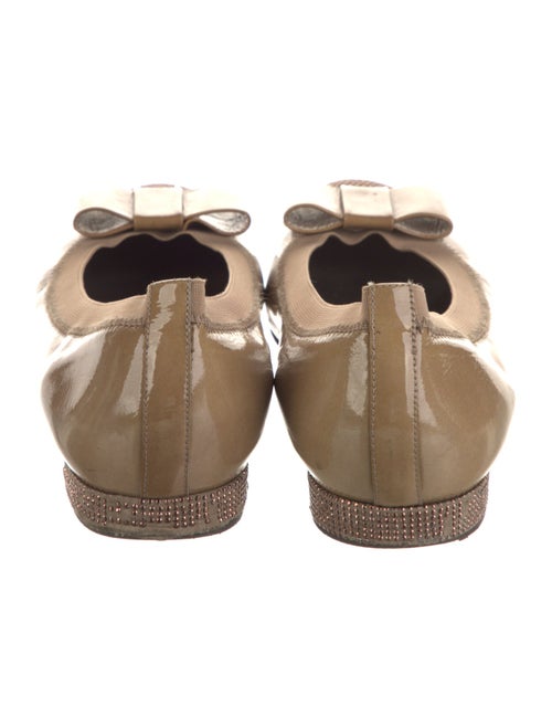 Stuart Weitzman Patent Leather Ballet Flats