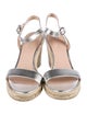 Stuart Weitzman Leather Espadrilles
