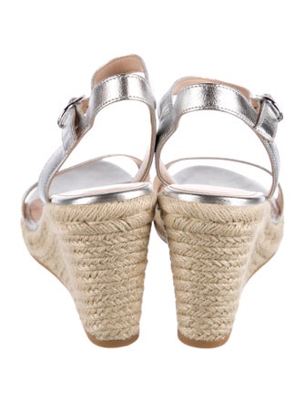 Stuart Weitzman Leather Espadrilles