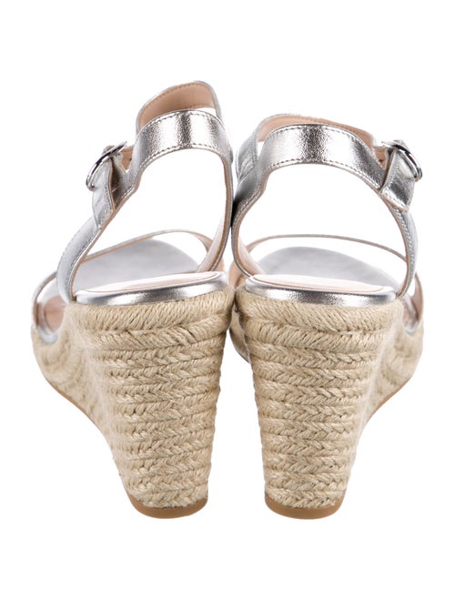 Stuart Weitzman Leather Espadrilles
