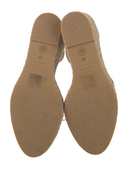 Stuart Weitzman Patent Leather Espadrilles