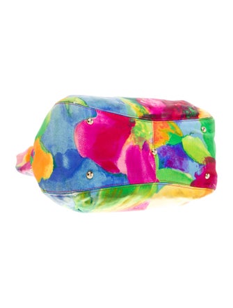 Stuart Weitzman Nylon Top Handle Bag