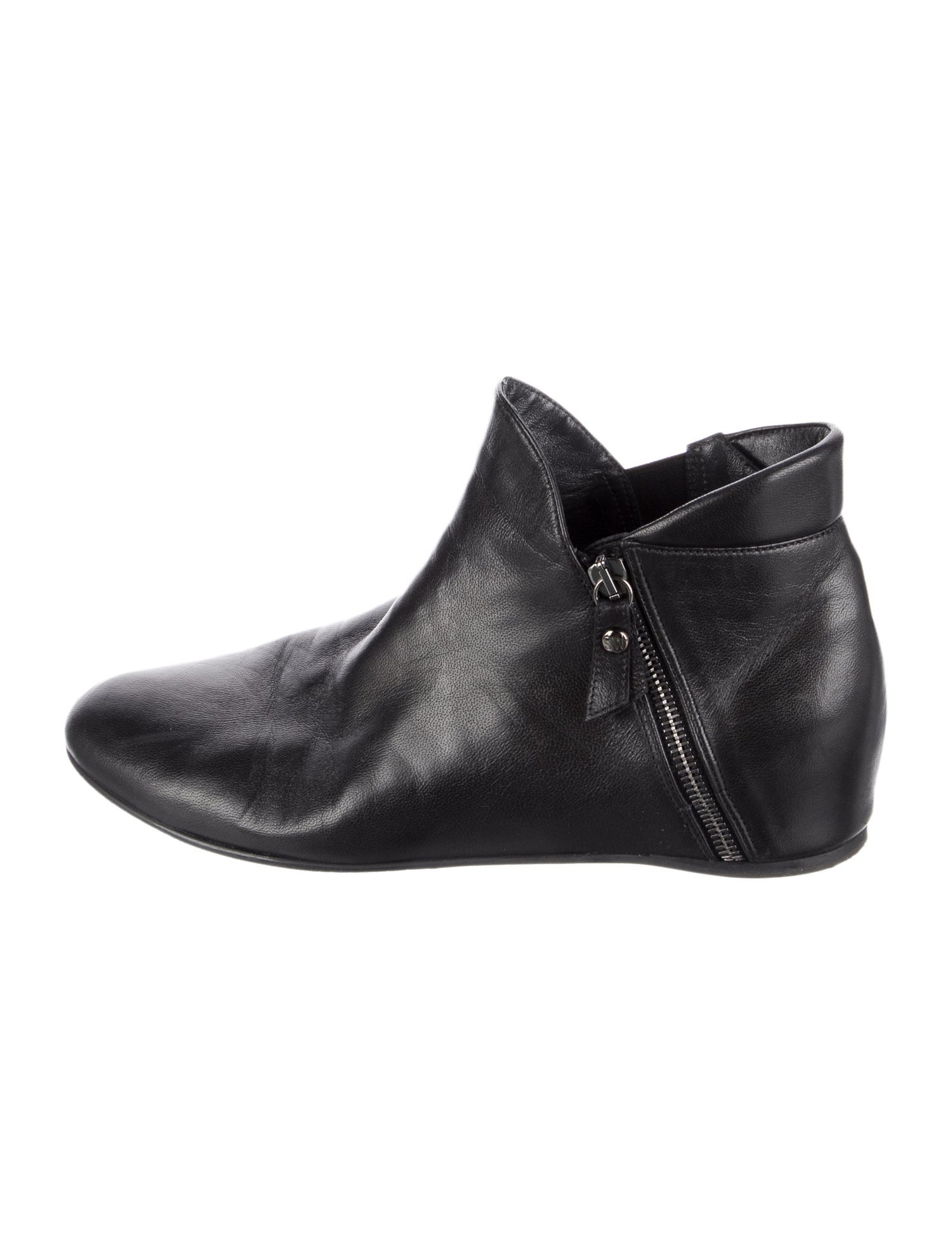 Stuart Weitzman Leather Chelsea Boots