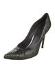 Stuart Weitzman Leather Animal Print Pumps