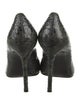 Stuart Weitzman Leather Animal Print Pumps