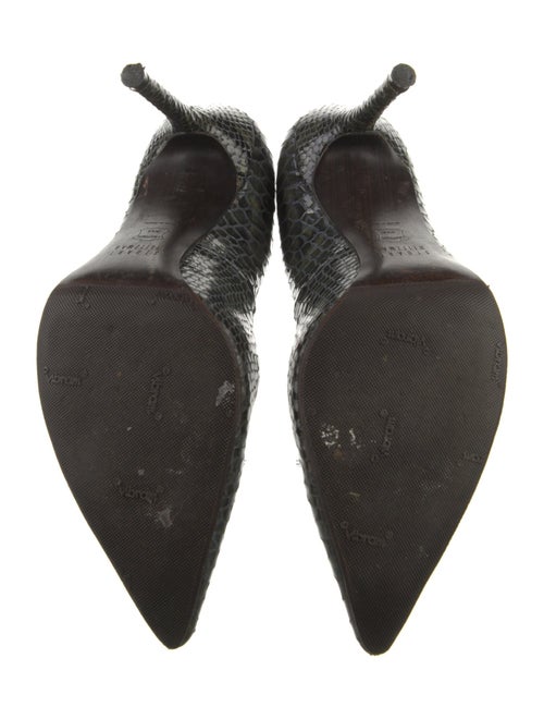 Stuart Weitzman Leather Animal Print Pumps