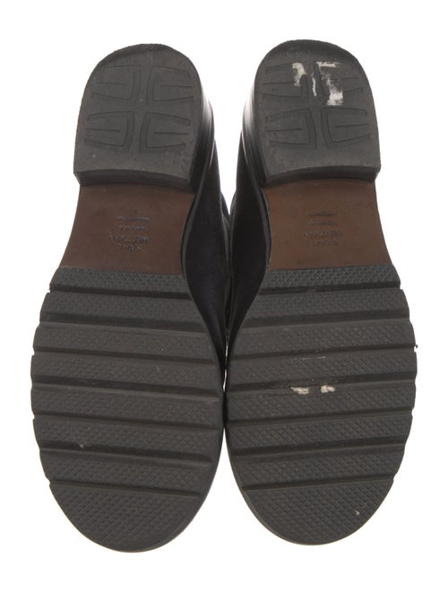 Stuart Weitzman Velvet Combat Boots