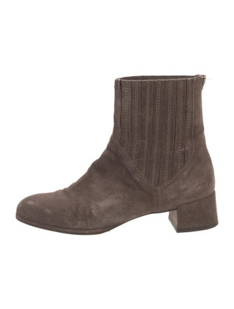 Stuart Weitzman Suede Chelsea Boots