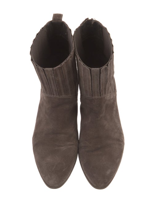 Stuart Weitzman Suede Chelsea Boots