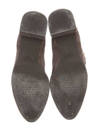 Stuart Weitzman Suede Chelsea Boots