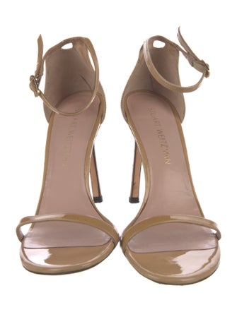 Stuart Weitzman Patent Leather Sandals