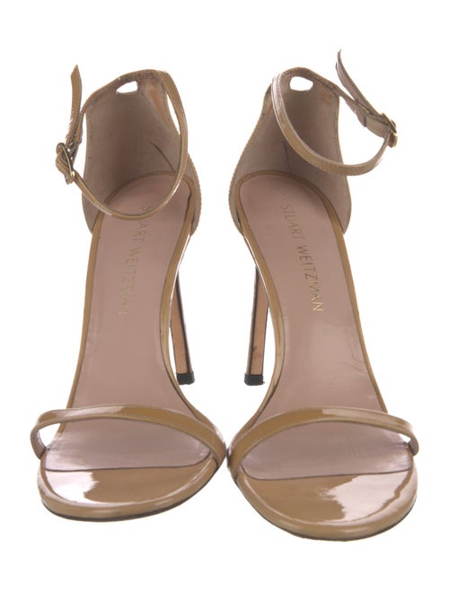 Stuart Weitzman Patent Leather Sandals
