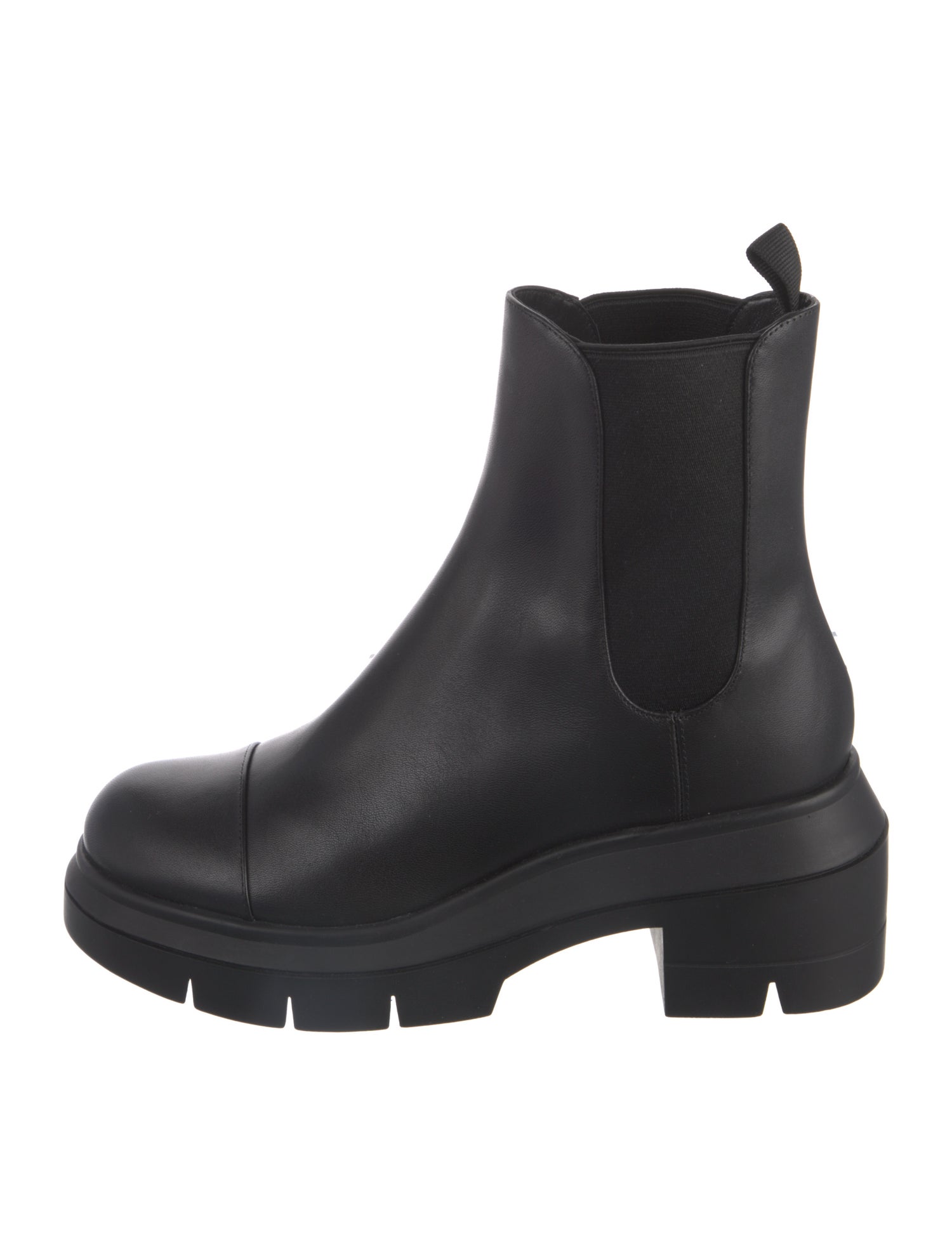 Stuart Weitzman Leather Chelsea Boots