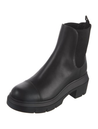 Stuart Weitzman Leather Chelsea Boots