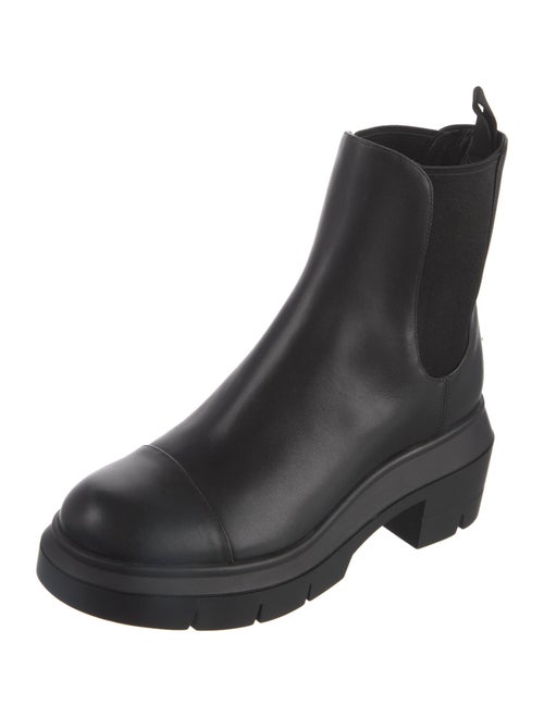 Stuart Weitzman Leather Chelsea Boots