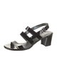 Stuart Weitzman Patent Leather Slingback Sandals