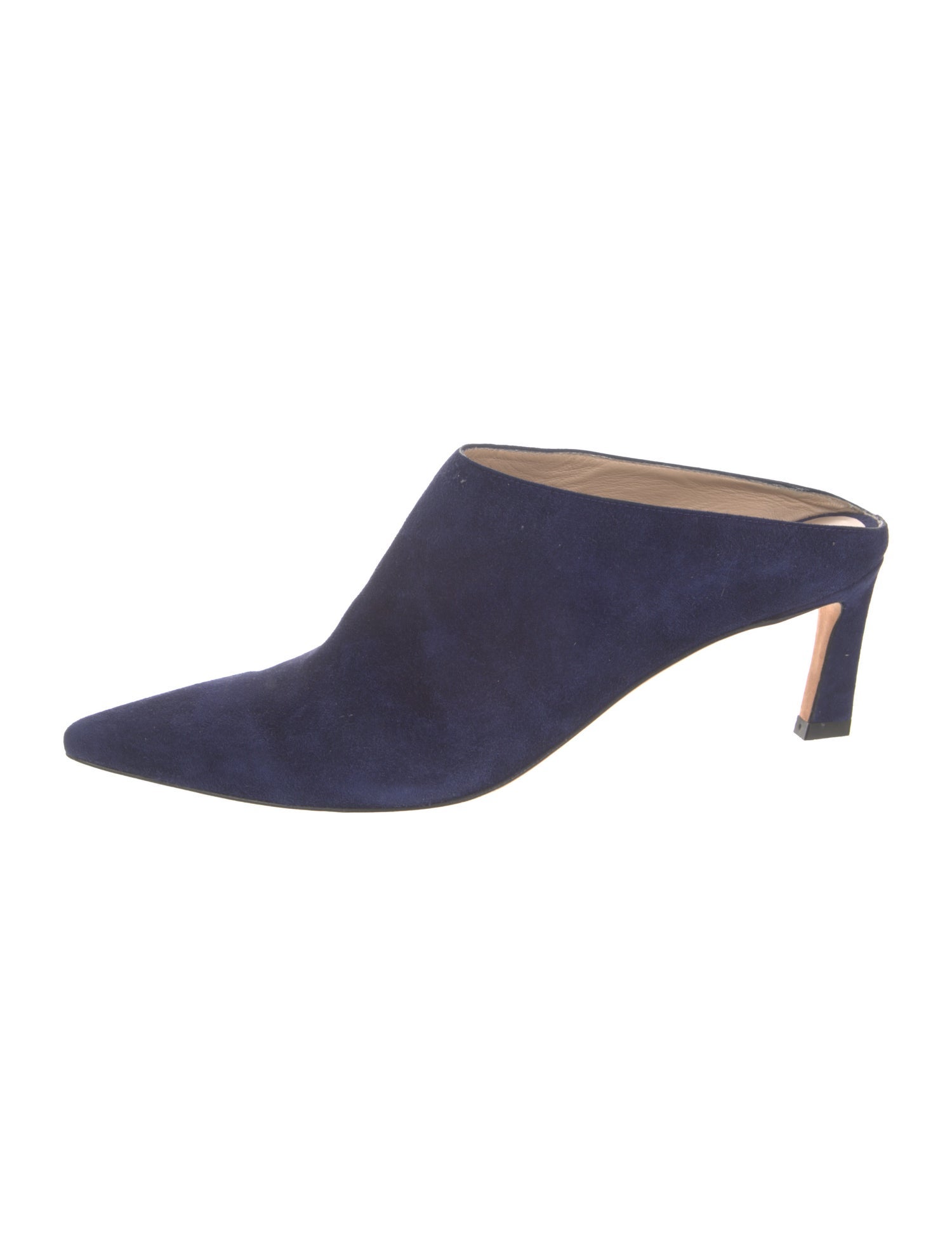 Stuart Weitzman Suede Mules