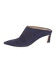 Stuart Weitzman Suede Mules