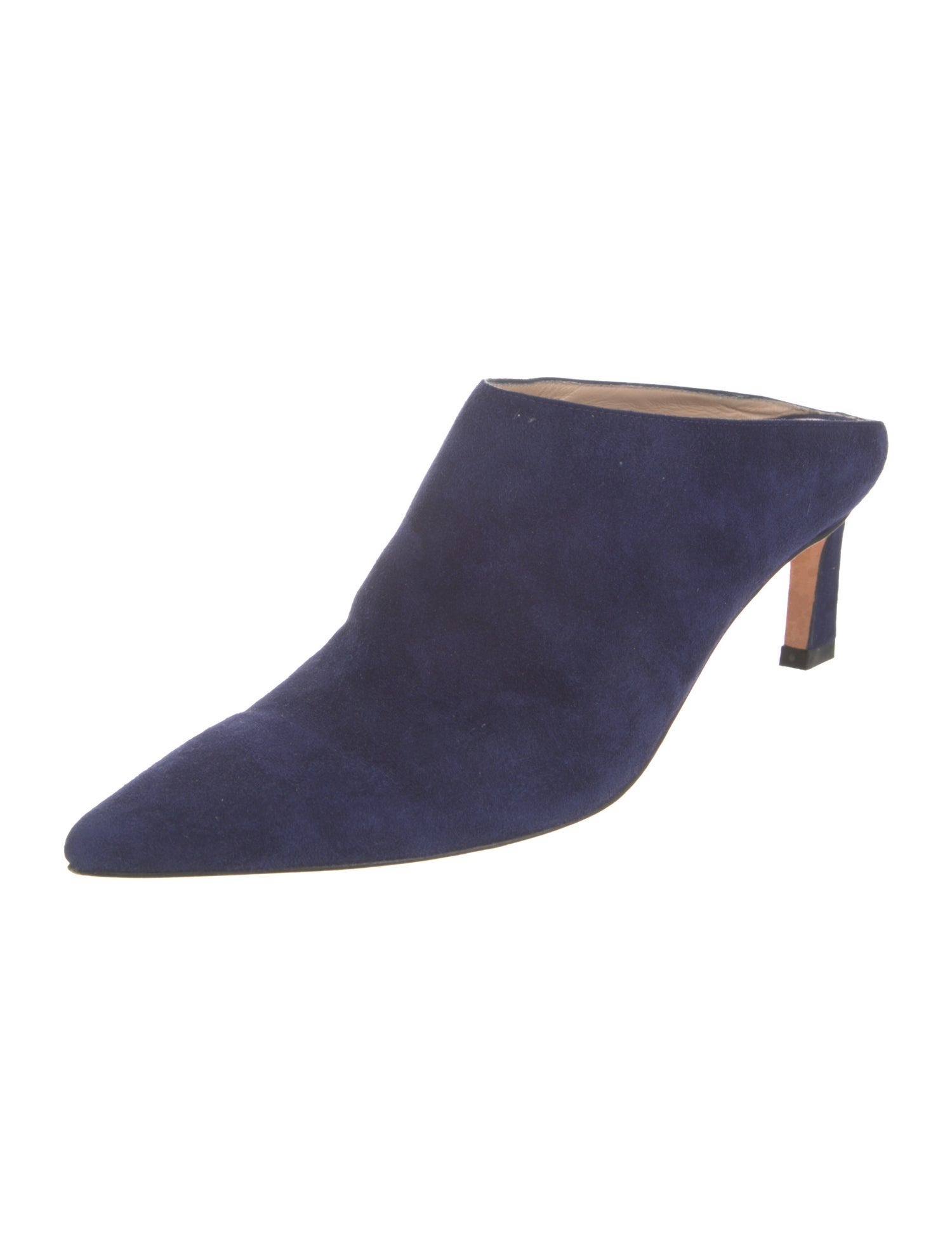 Stuart Weitzman Suede Mules